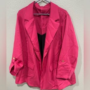 Hot pink blazer